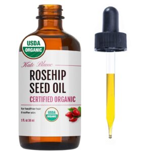 Kate Blanc Cosmetics Organic Rosehip Seed Oil 1 oz bottle